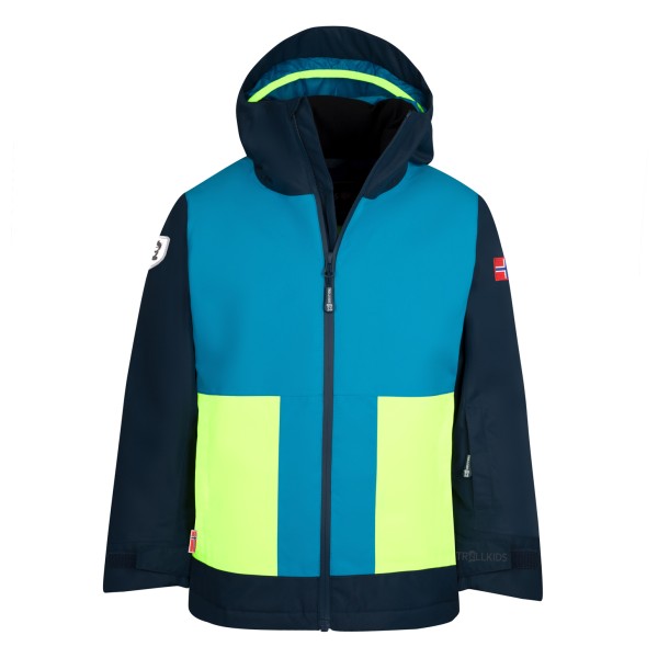 Trollkids - Kid's Rauland Jacket - Winterjacke Gr 116 blau von Trollkids