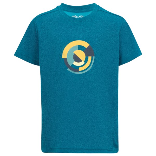 Trollkids - Kid's Sognefjord T-Shirt - Funktionsshirt Gr 116 blau Trollkids - Kid's Sognefjord T-Shirt - Funktionsshirt Gr 116 blau von Trollkids