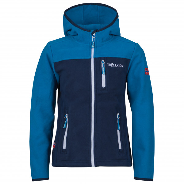 Trollkids - Kid's Stavanger Jacket - Fleecejacke Gr 176 blau von Trollkids