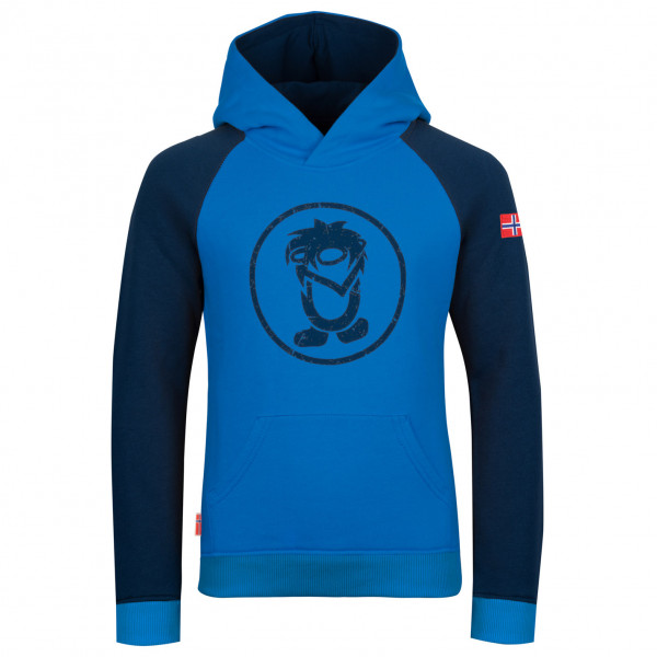 Trollkids - Kid's Stavanger Sweater - Hoodie Gr 98 blau von Trollkids