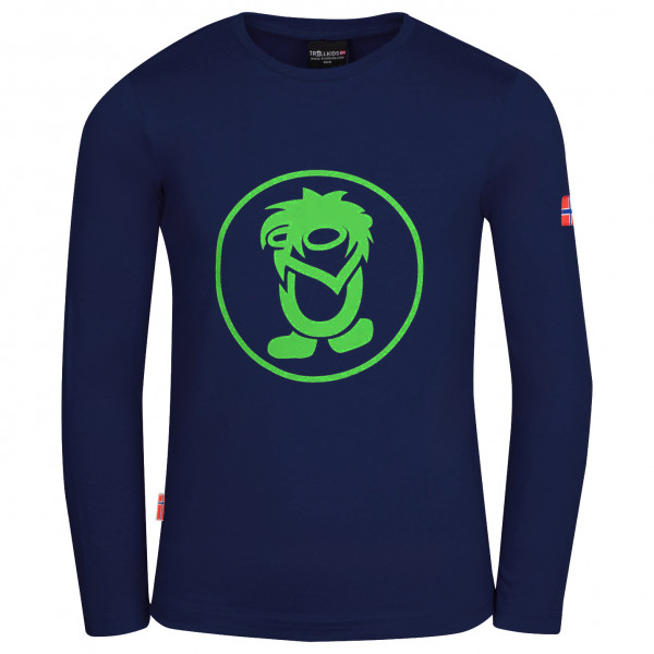 Trollkids - Kid's Troll - Longsleeve Gr 164 blau von Trollkids
