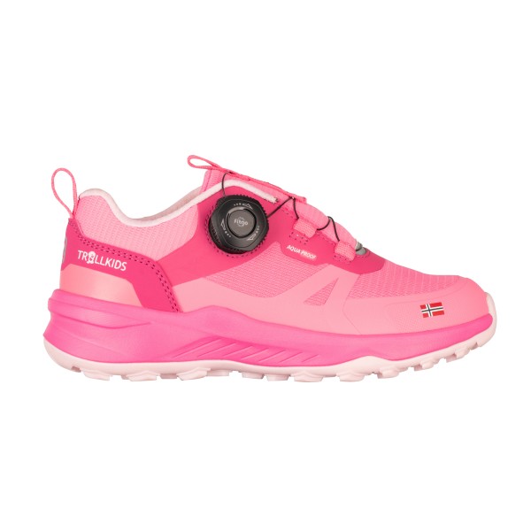 Trollkids - Kid's Trollfjord Hiker Low XT - Multisportschuhe Gr 37 rosa von Trollkids
