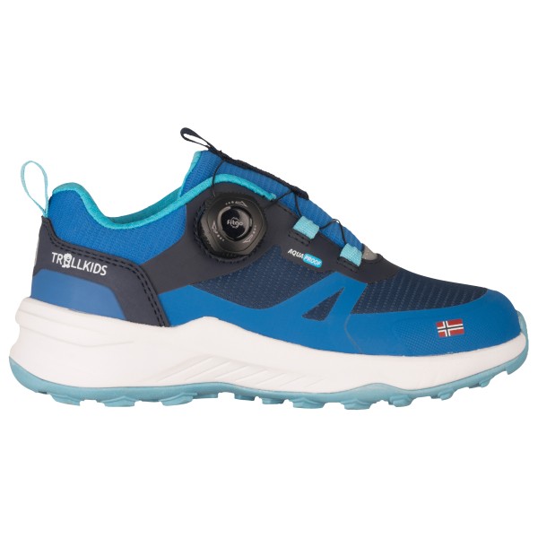 Trollkids - Kid's Trollfjord Hiker Low XT - Multisportschuhe Gr 40 blau von Trollkids