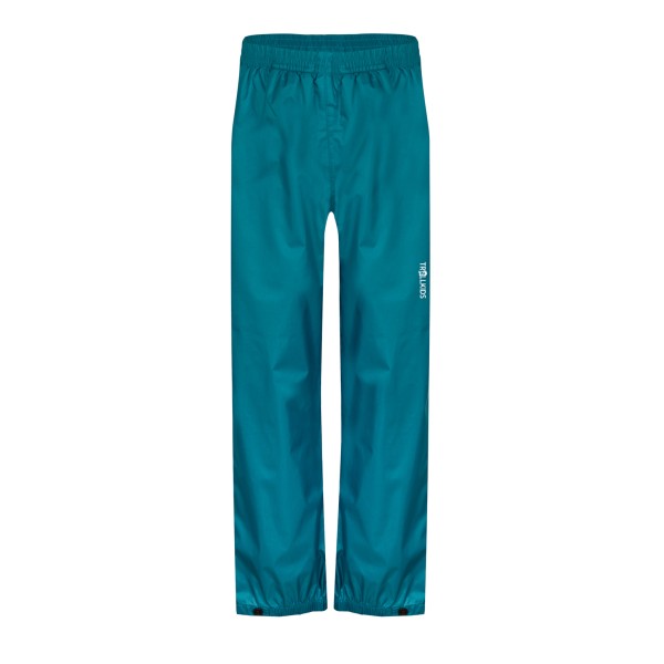 Trollkids - Kid's Trolltunga Pants - Regenhose Gr 140 türkis von Trollkids