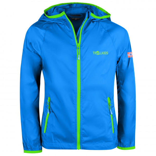 Trollkids - Kids Fjell Running Jacket - Windjacke Gr 104 blau Trollkids - Kids Fjell Running Jacket - Windjacke Gr 104 blau von Trollkids