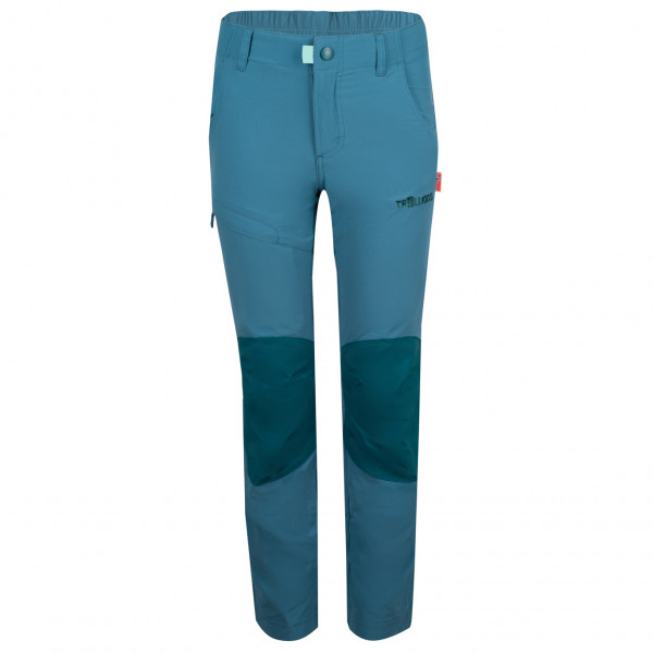 Trollkids - Kids Hammerfest Pants Pro Slim Fit - Trekkinghose Gr 128 blau von Trollkids