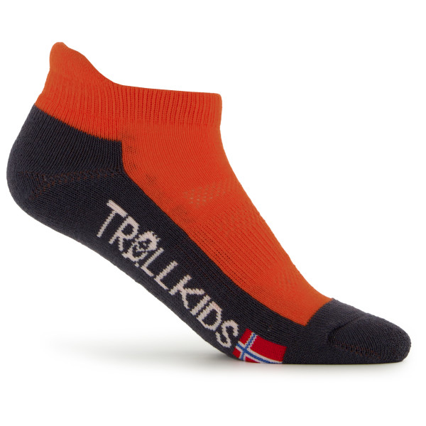 Trollkids - Kids Hiking Low Cut Socks II - Multifunktionssocken Gr 23-26;27-30;31-34;35-38;39-42 blau;bunt;rosa;rot;türkis von Trollkids