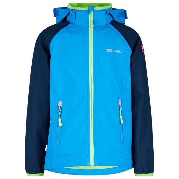 Trollkids - Kids Rondane Zip Off Jacket XT - Softshelljacke Gr 104;110;116;128;140;152;164;176;92;98 blau;braun;bunt;lila Trollkids - Kids Rondane Zip Off Jacket XT - Softshelljacke Gr 104;110;116;128;140;152;164;176;92;98 blau;braun;bunt;lila von Trollkids