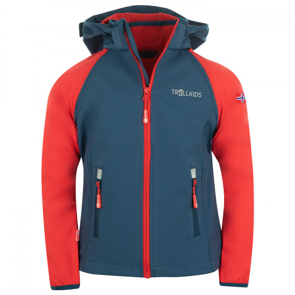 Trollkids - Kids Rondane Zip Off Jacket XT - Softshelljacke Gr 164 blau von Trollkids