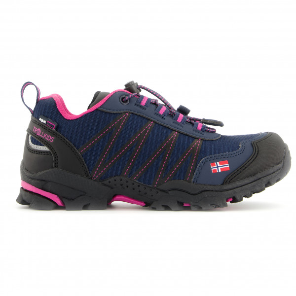 Trollkids - Kids Trolltunga Hiker Low - Multisportschuhe Gr 37 blau von Trollkids