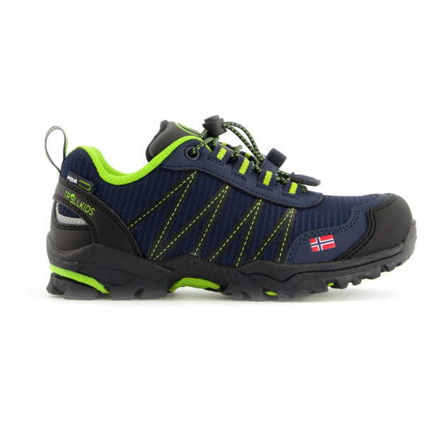 Trollkids - Kids Trolltunga Hiker Low - Multisportschuhe Gr 37 blau von Trollkids