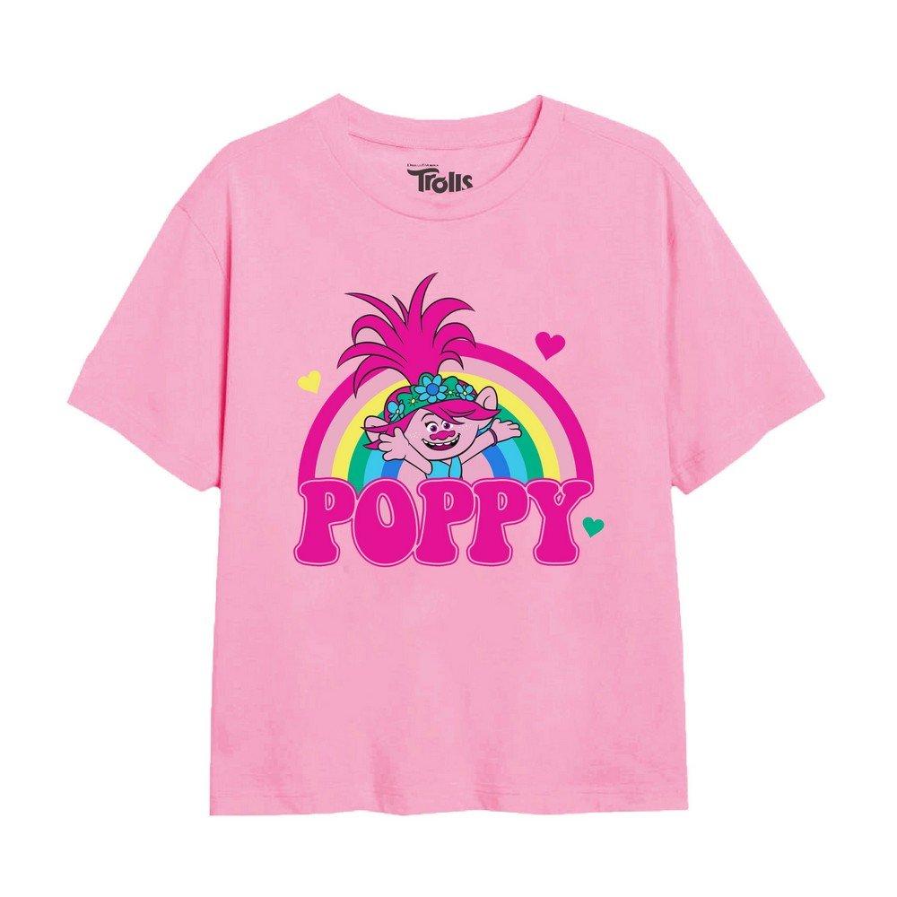 Tshirt Mädchen Hellrosa 128 von Trolls