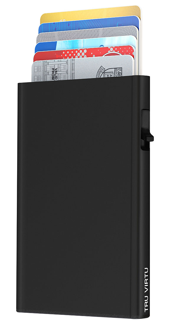 Karten Etui CLICK & SLIDE schwarz Magic Karten Etui CLICK & SLIDE schwarz Magic von Tru Virtu