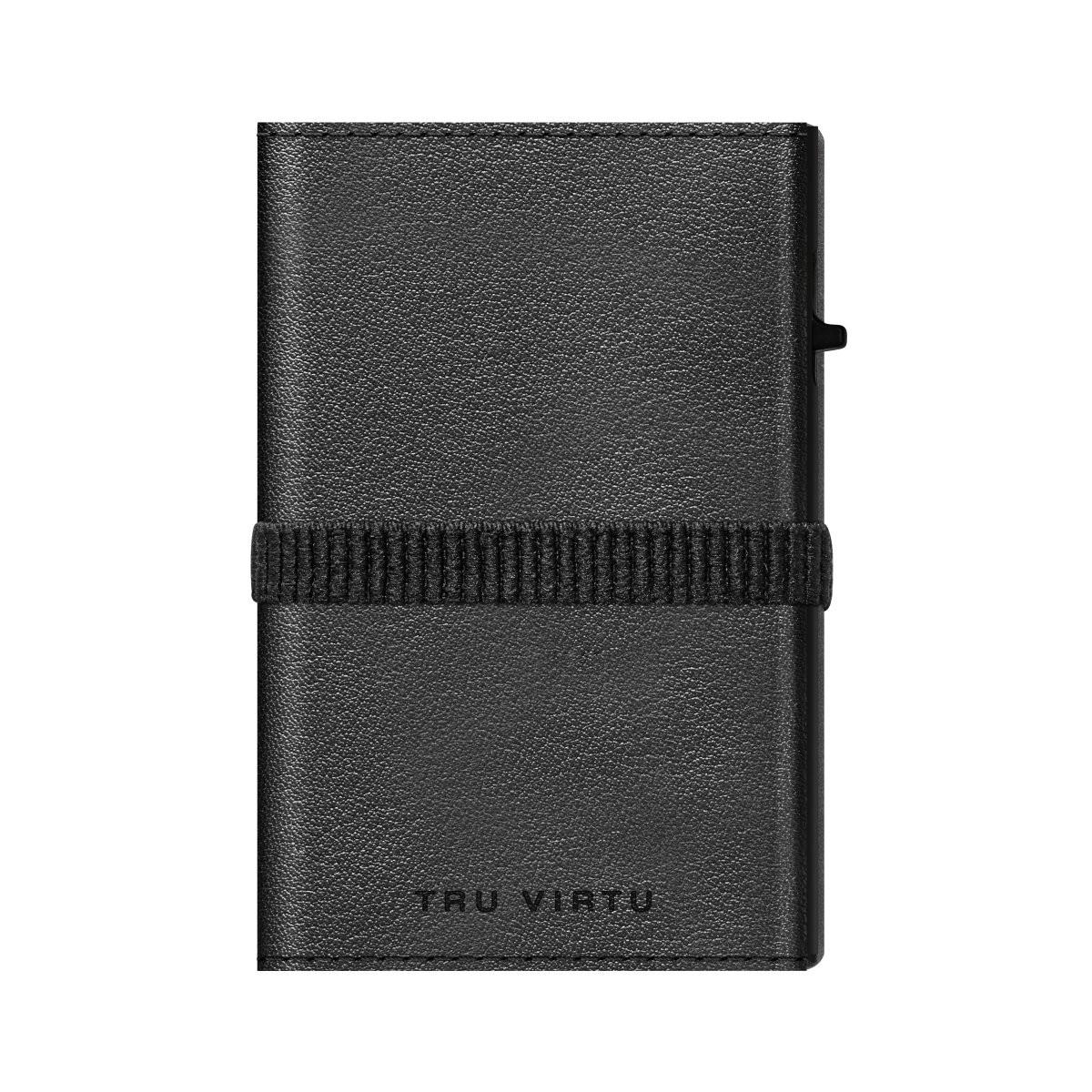 Wallet Click & Slide Strap Cross Nappa Black Damen Schwarz ONE SIZE von Tru Virtu