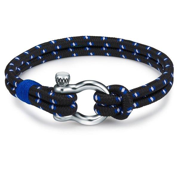 Armband Herren Blau 21cm von True Rebels