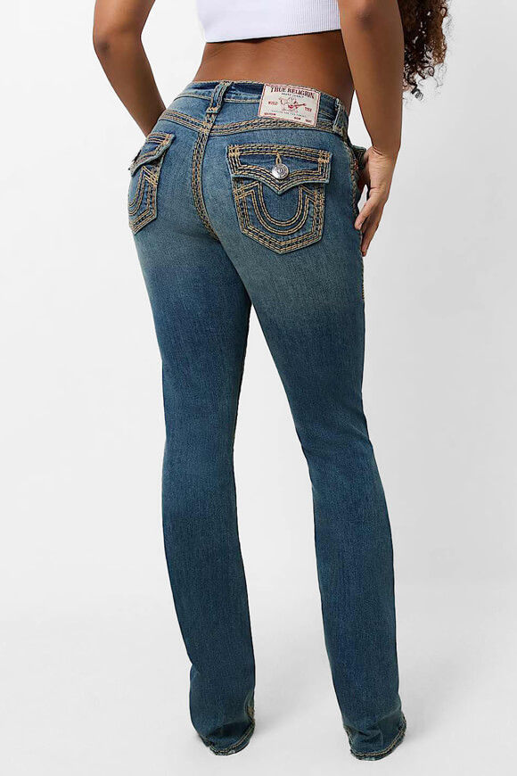 True Religion Becca Bootcut Jeans | Medium Blue | Damen  | 24 von True Religion