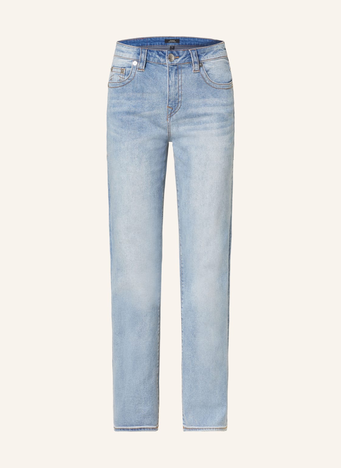 True Religion Straight Jeans Sarah blau