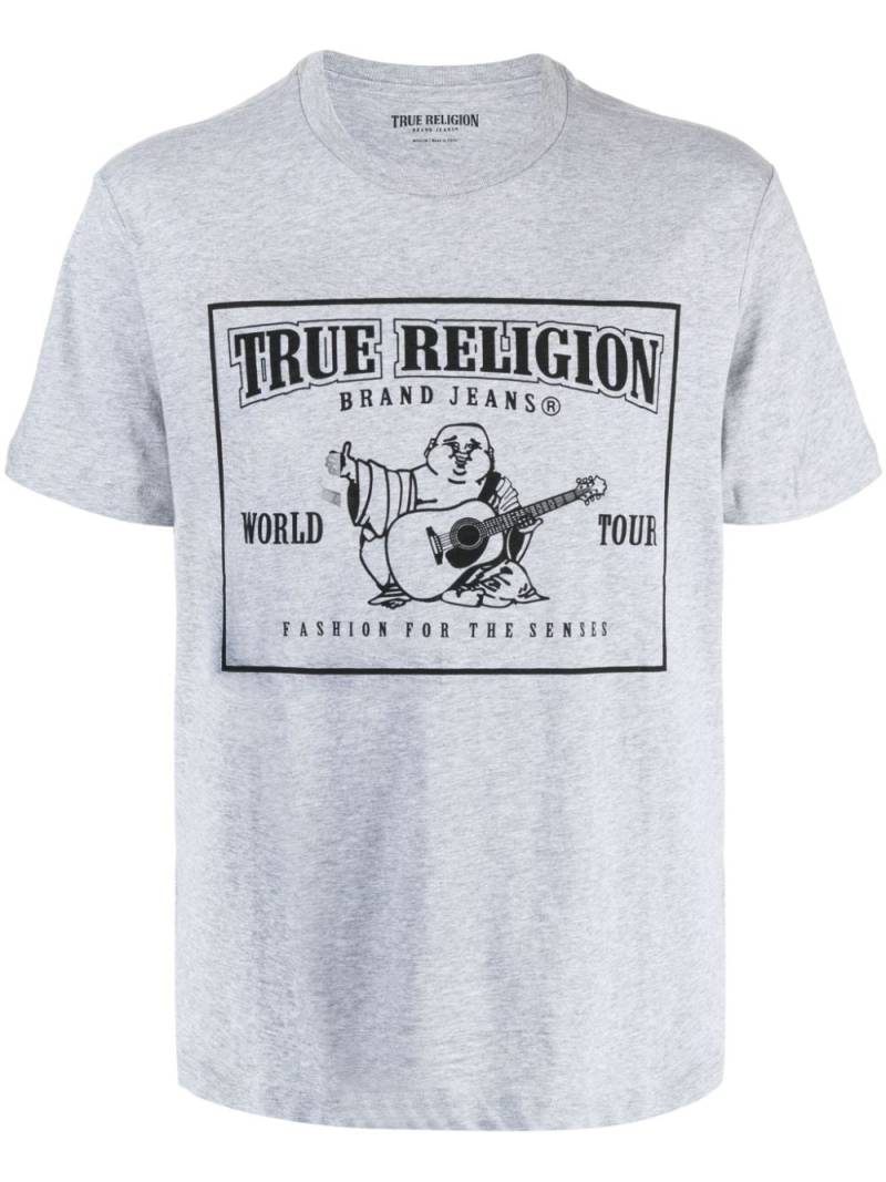 True Religion logo-print cotton T-shirt - Grey von True Religion