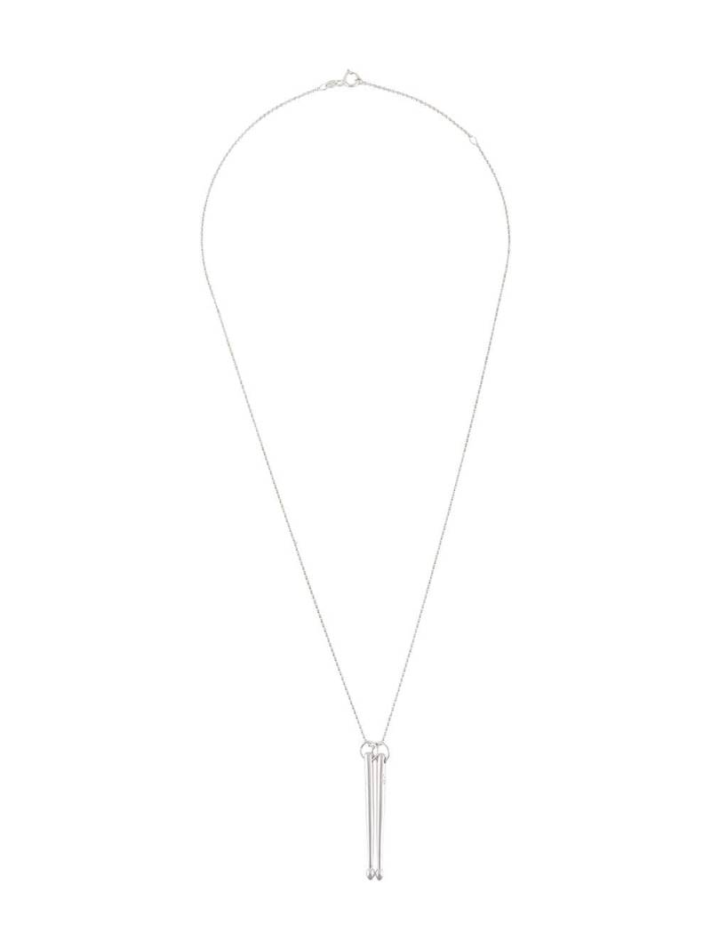 True Rocks Brad Drumsticks necklace - Silver von True Rocks