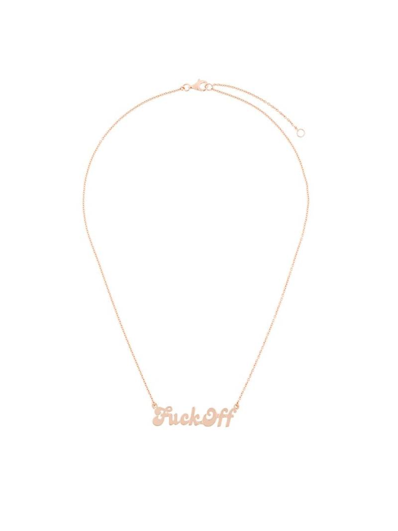 True Rocks F necklace - Metallic von True Rocks