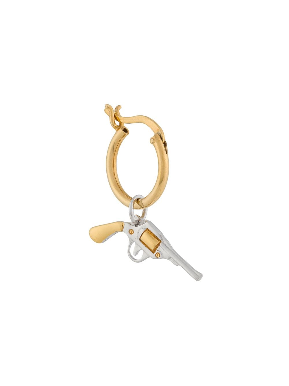 True Rocks pistol hoop earring - Gold von True Rocks