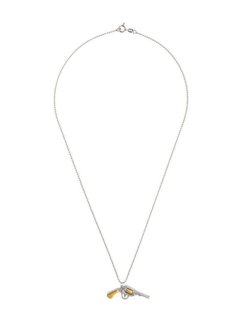 True Rocks two tone gun pendant necklace - Metallic von True Rocks