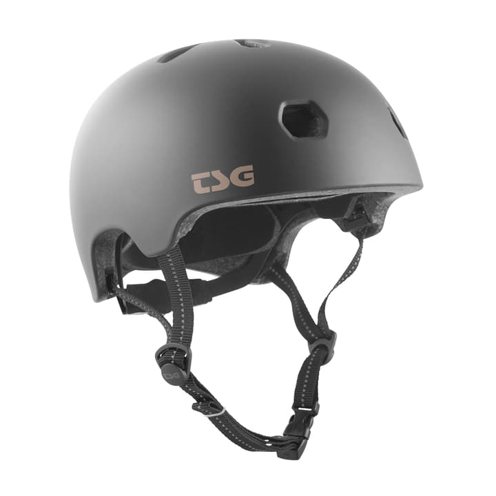 Tsg Meta Solid Color Velohelm schwarz von Tsg