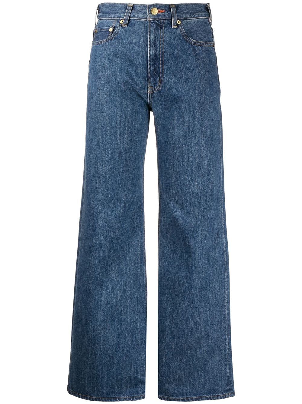 Tu es mon Tresor The Amber 3Year flared jeans - Blue von Tu es mon Tresor