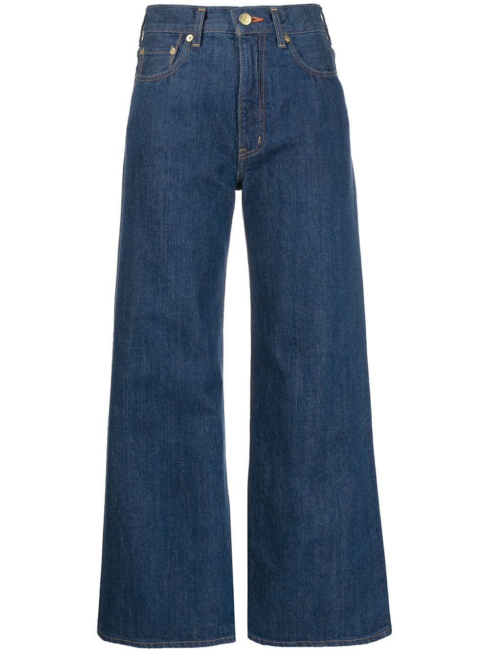 Tu es mon Tresor The Amber flared jeans - Blue von Tu es mon Tresor