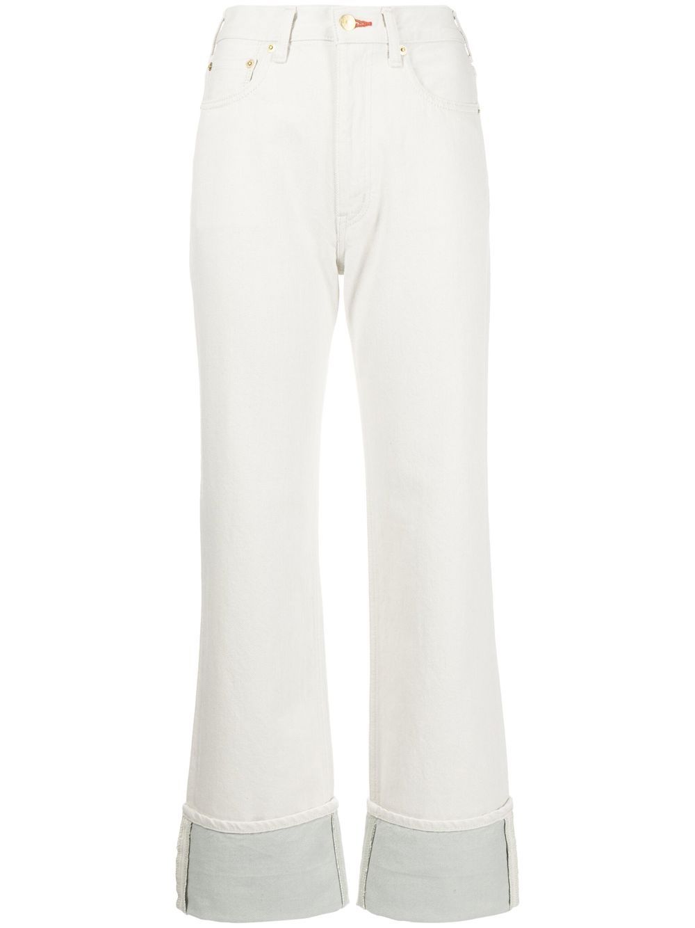 Tu es mon Tresor The Carnelian straight-leg jeans - Grey von Tu es mon Tresor