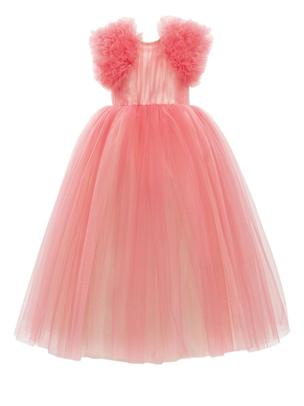 Tulleen Altura tulle maxi dress - Pink von Tulleen