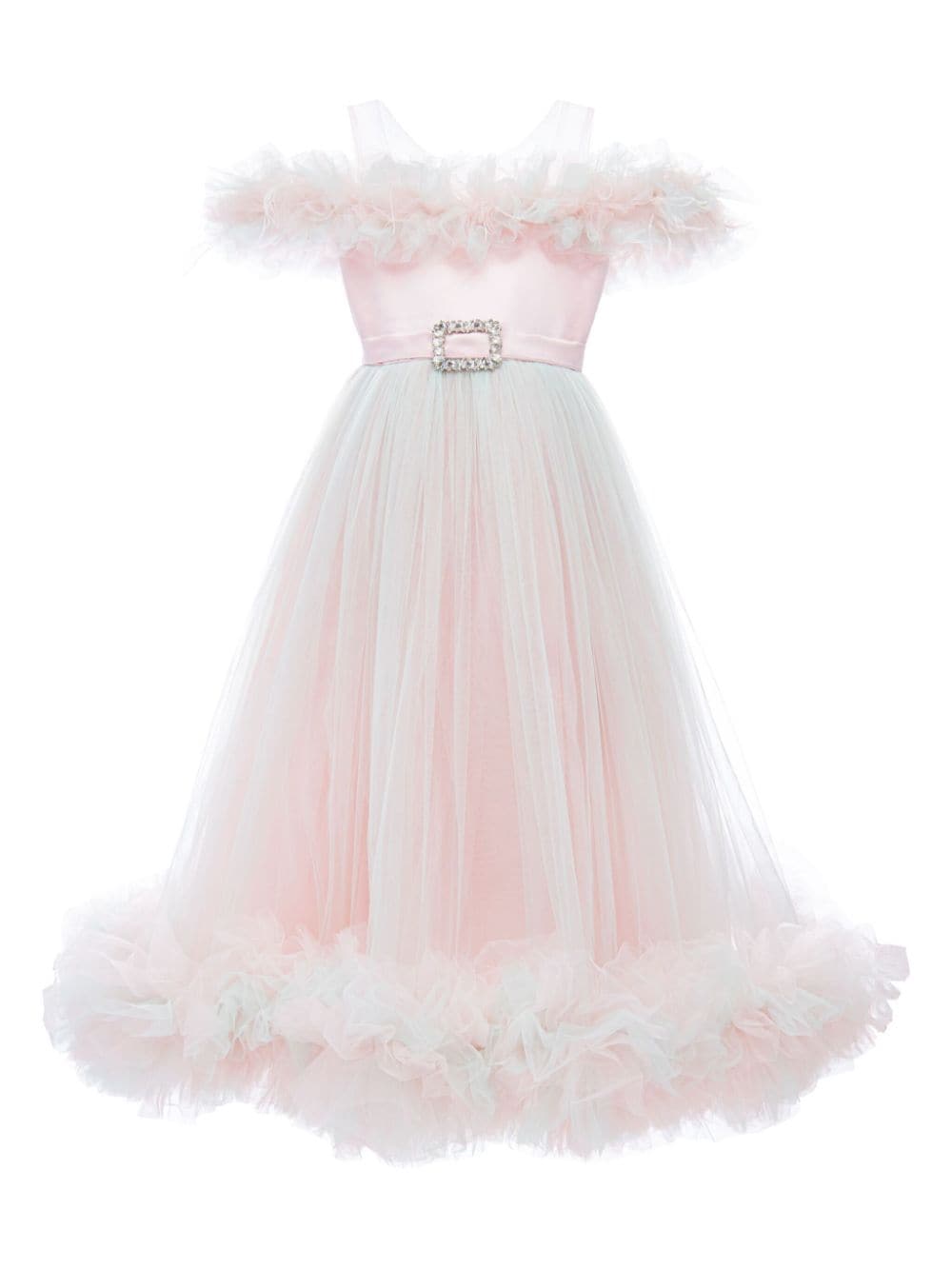 Tulleen Espada ruffled gown - Pink von Tulleen