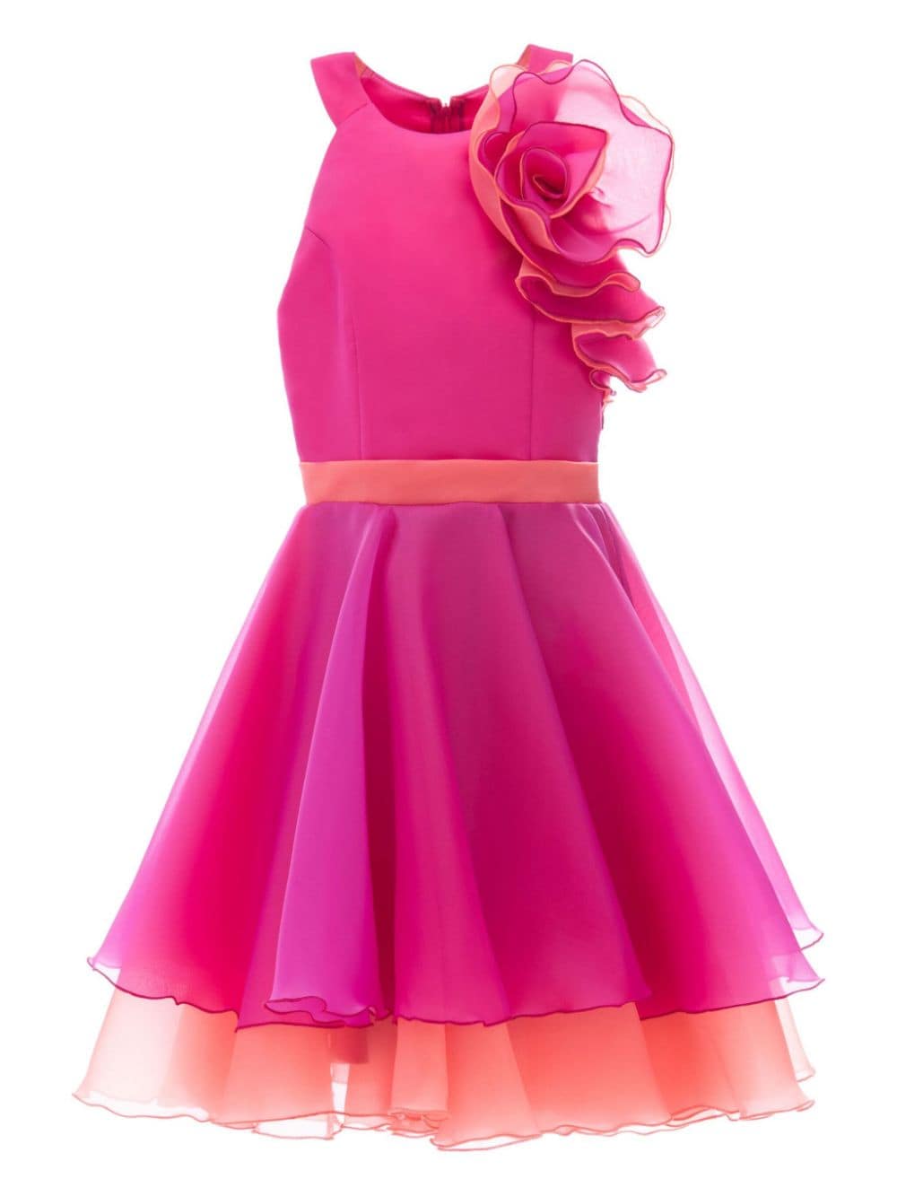 Tulleen Estancia layered organza gown - Pink von Tulleen