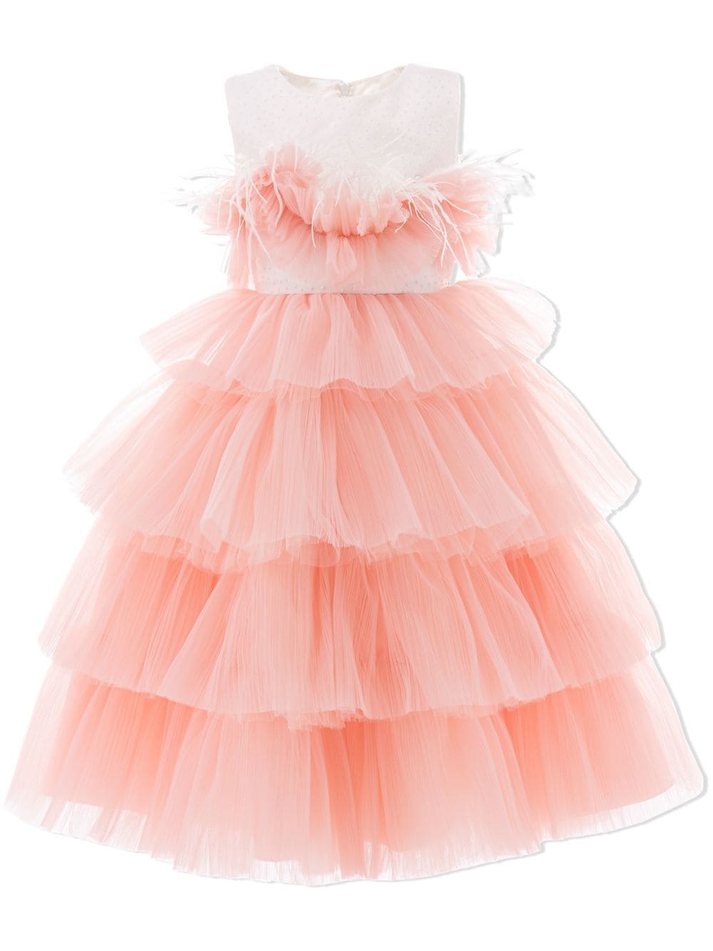 Tulleen Madera tiered dress - Pink von Tulleen