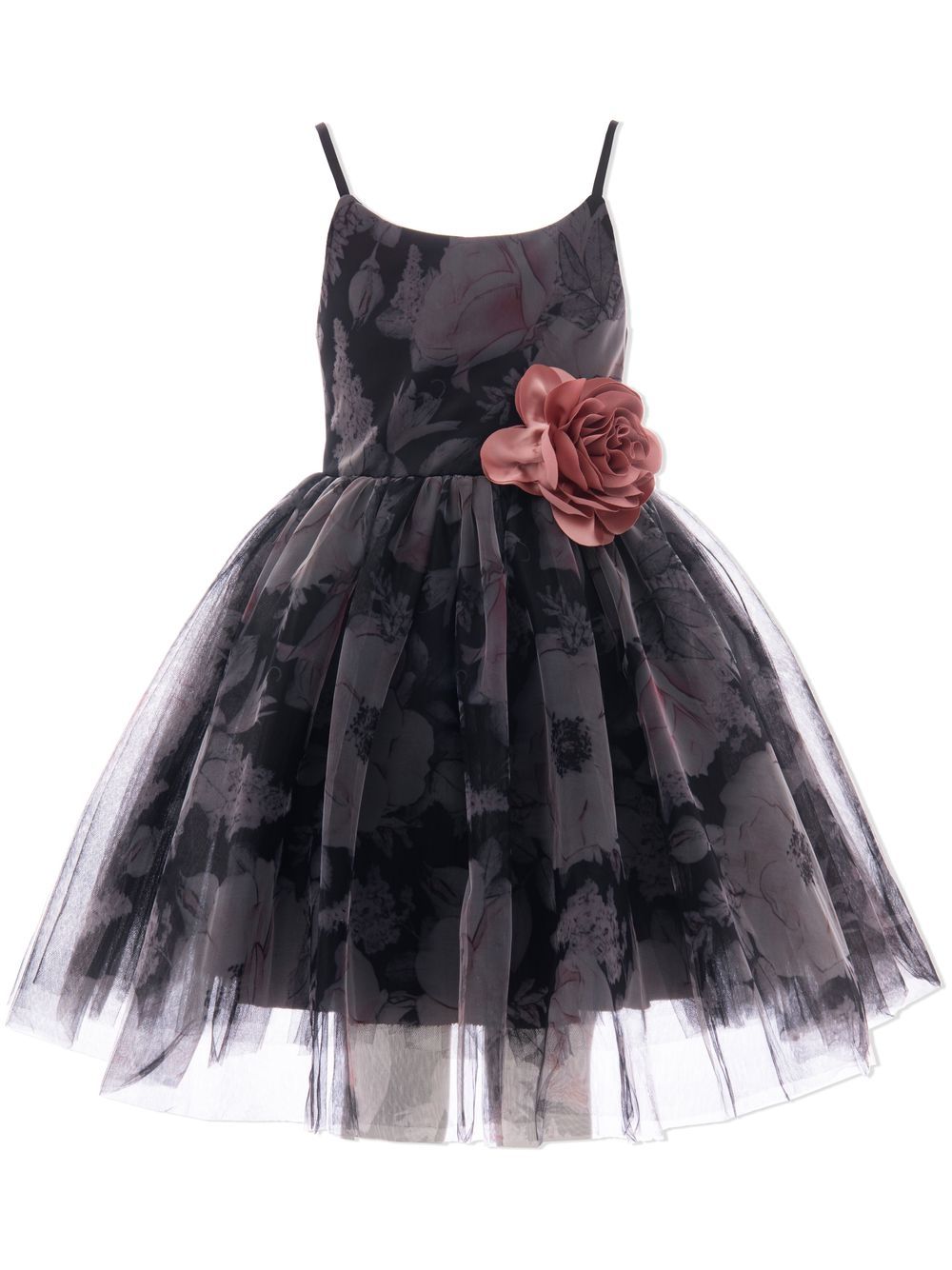 Tulleen Montebello Rosebud dress - Black von Tulleen