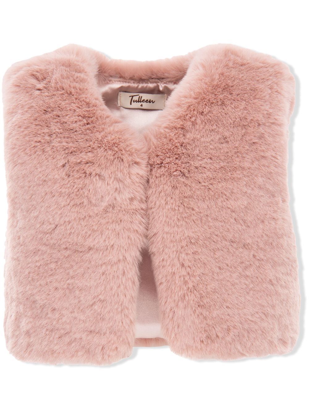 Tulleen faux fur vest - Pink von Tulleen