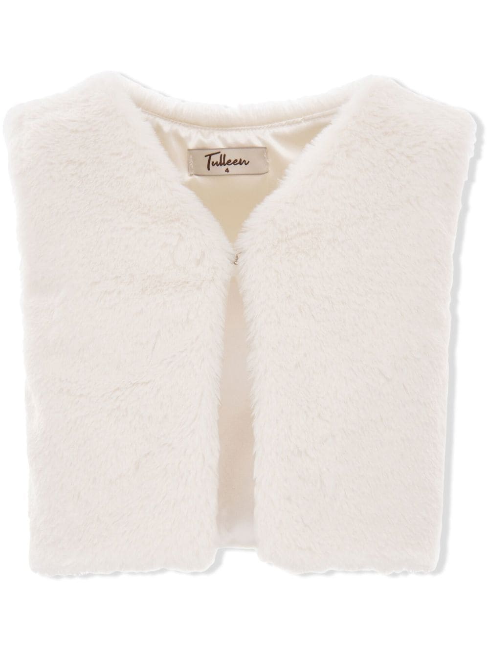 Tulleen faux fur vest - White von Tulleen