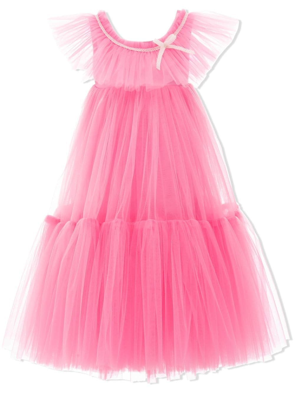 Tulleen sleeveless flared dress - Pink von Tulleen