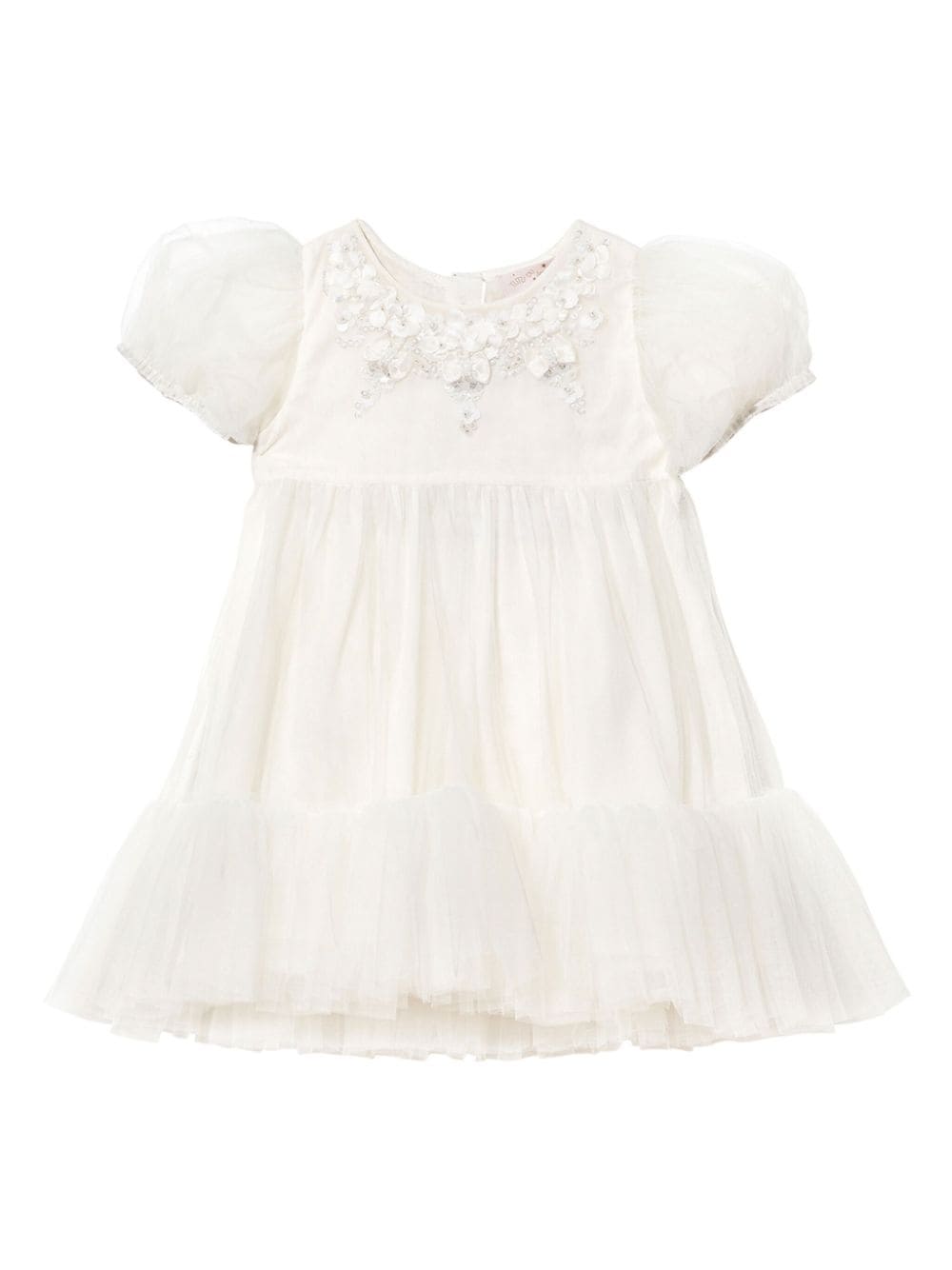 Tutu Du Monde Bebe Donner floral-appliqué dress - Neutrals von Tutu Du Monde