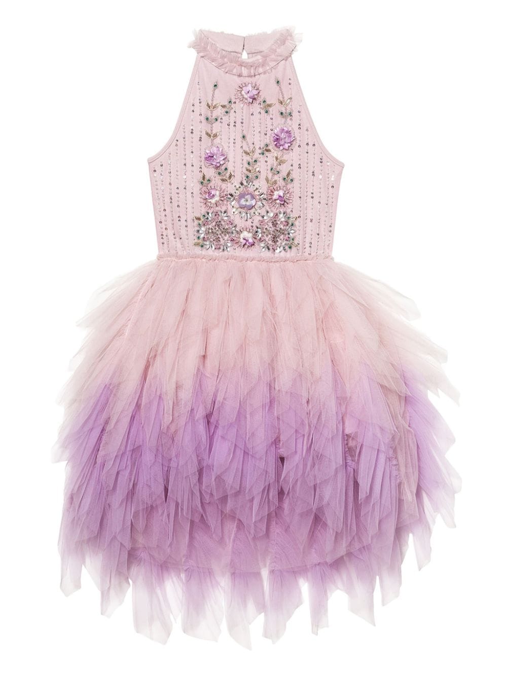 Tutu Du Monde Classicism floral-appliqué tutu dress - Pink von Tutu Du Monde