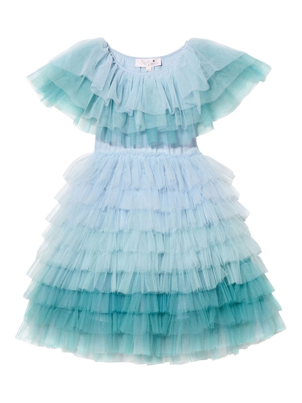 Tutu Du Monde Oracle ruffled tulle dress - Blue von Tutu Du Monde