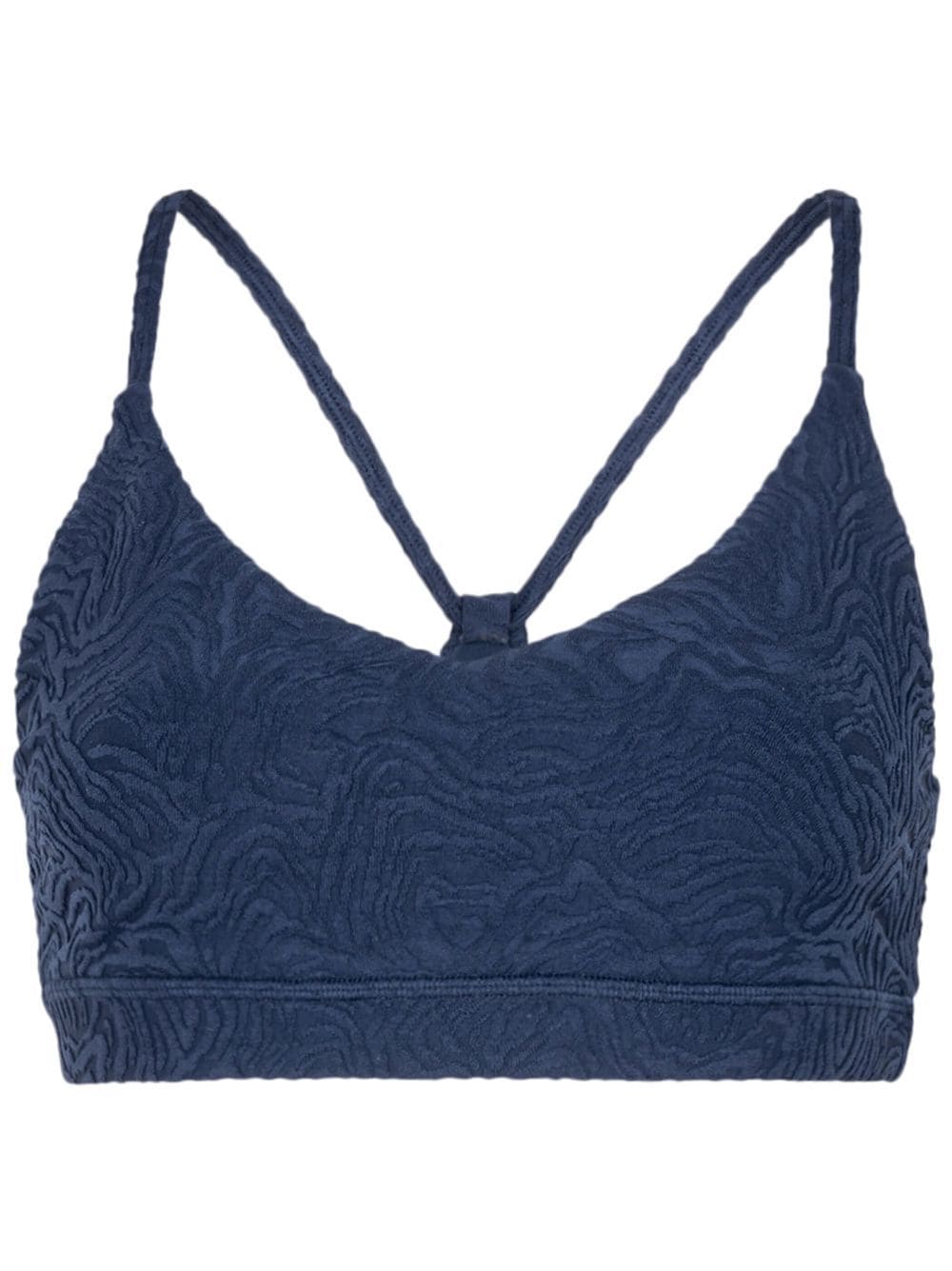 Twenty Montreal Crystal Strata 3D Sports bra - Blue von Twenty Montreal