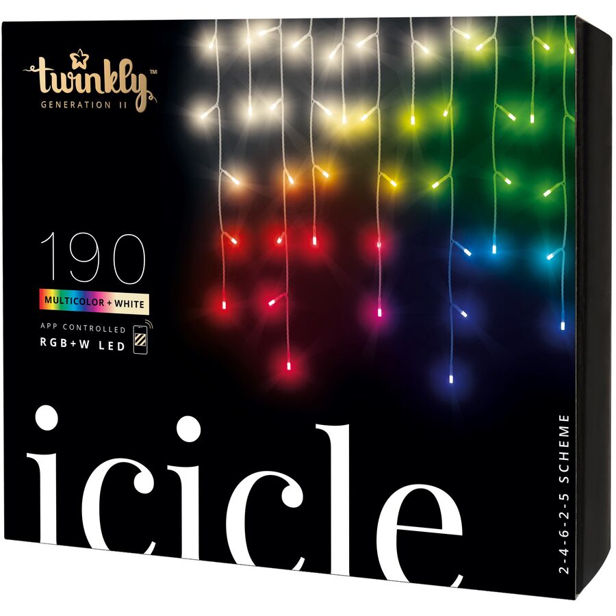 Twinkly Guirlande lumineuse ICICLE Twinkly Guirlande lumineuse ICICLE von Twinkly