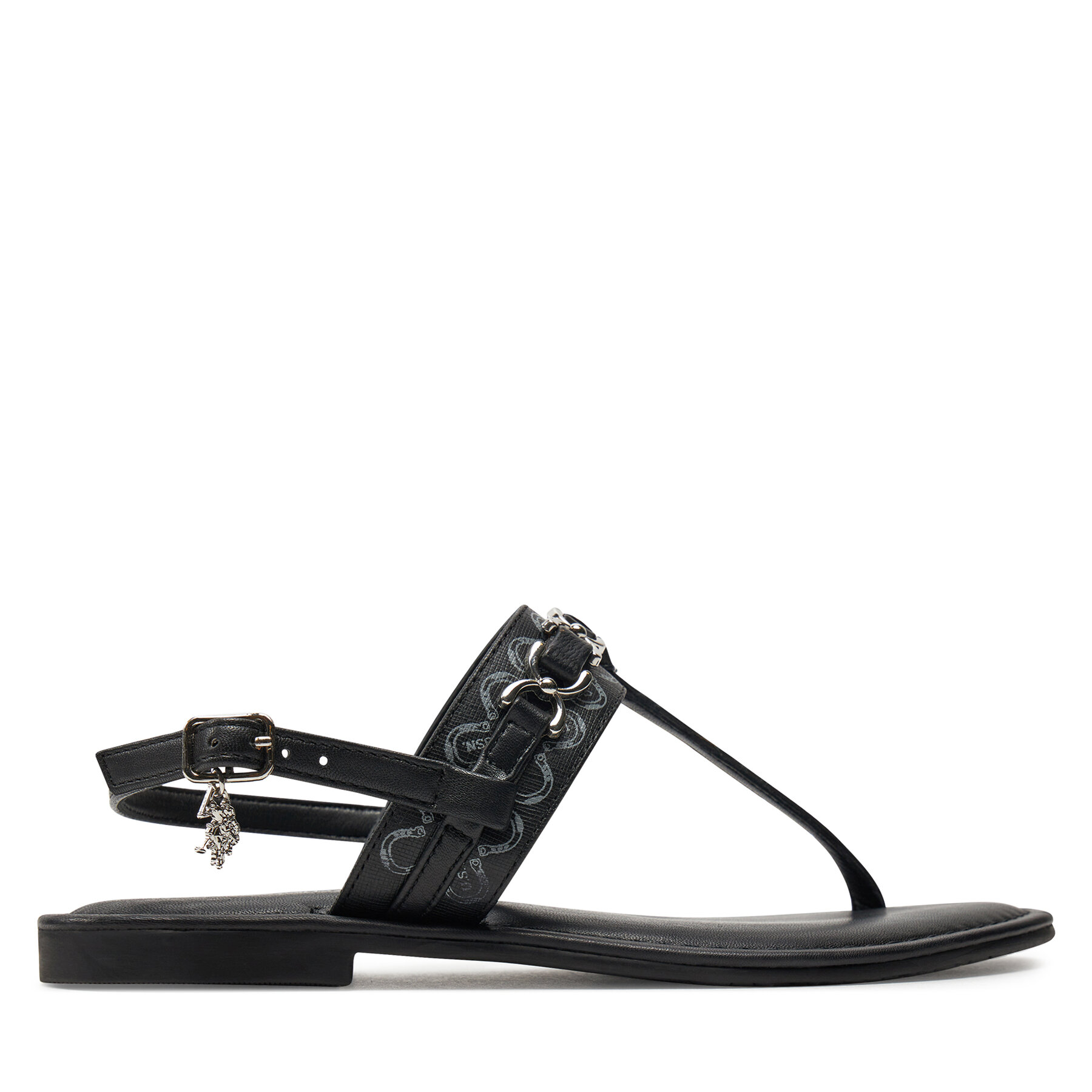 Sandalen U.S. Polo Assn. Linda002B LINDA002W/4L3 BLK von U.S. Polo Assn.