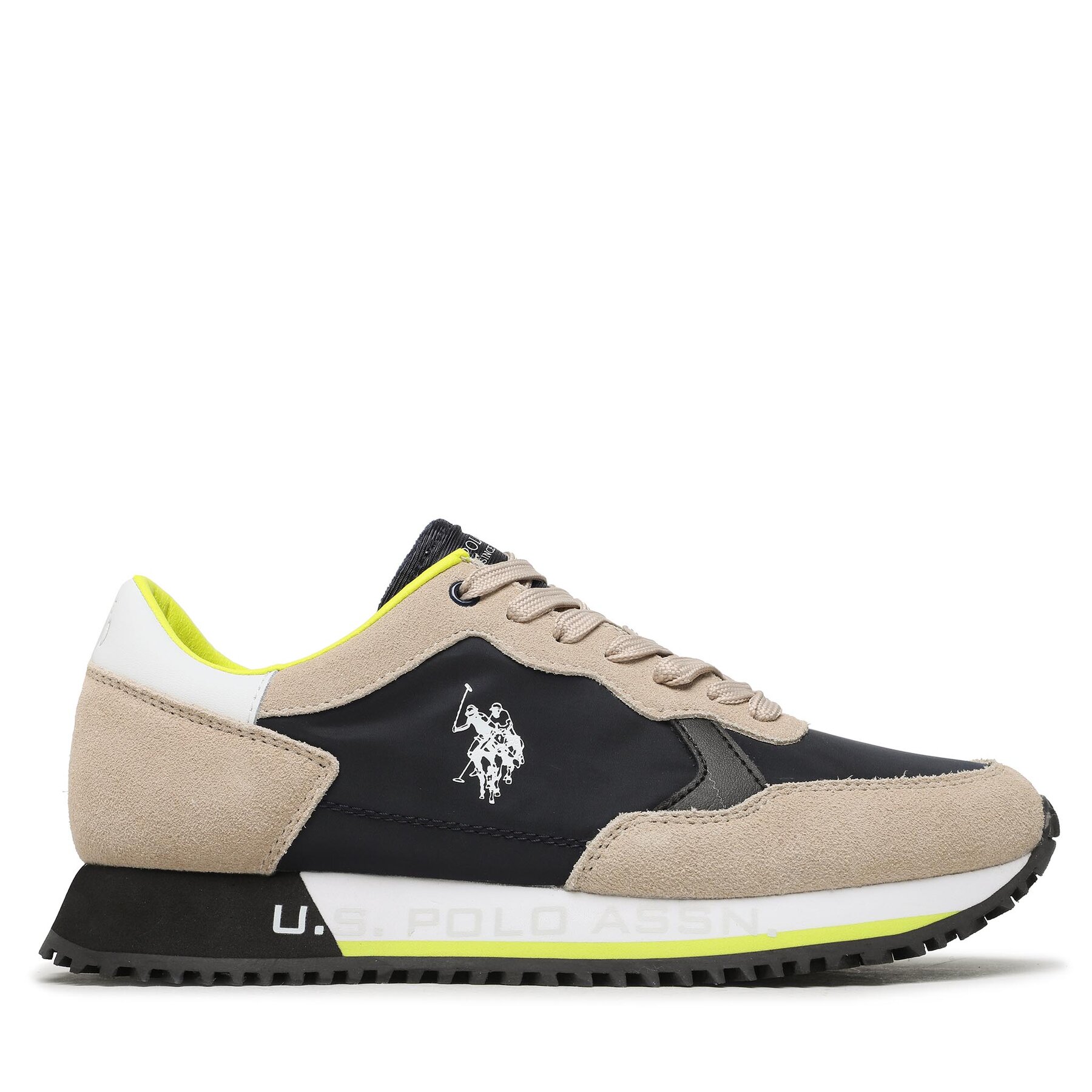 Sneakers U.S. Polo Assn. Cleef CLEEF001A DBL-BEI02 von U.S. Polo Assn.