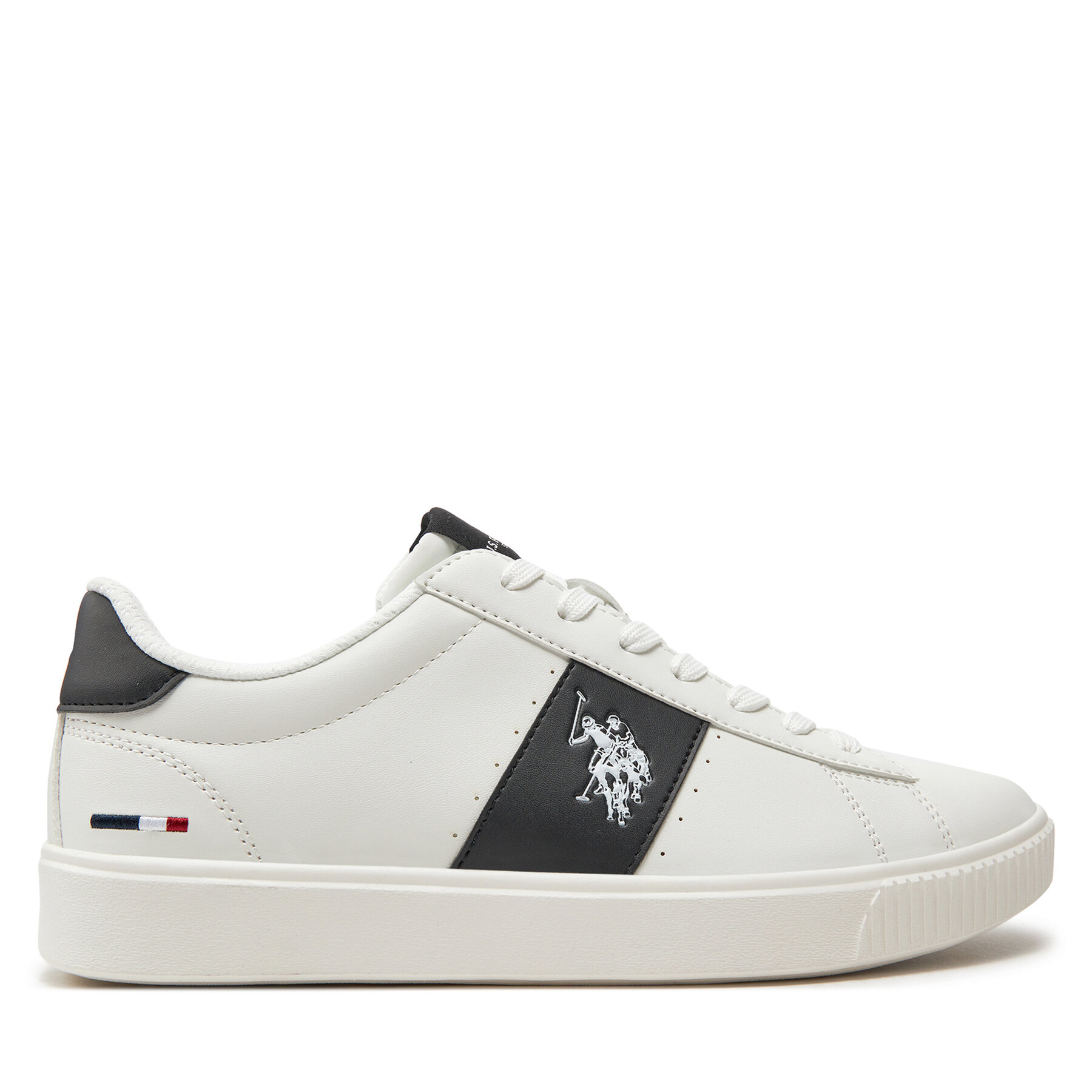 Sneakers U.S. Polo Assn. TYMES009 WHI-BLK01 von U.S. Polo Assn.