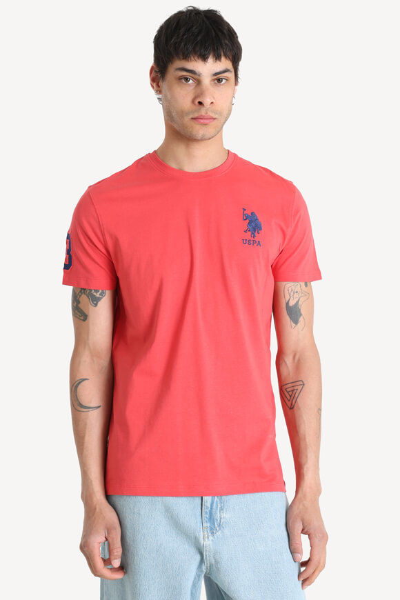 U.S. Polo Assn. Mick T-Shirt | Red | Herren  | S von U.S. Polo Assn.