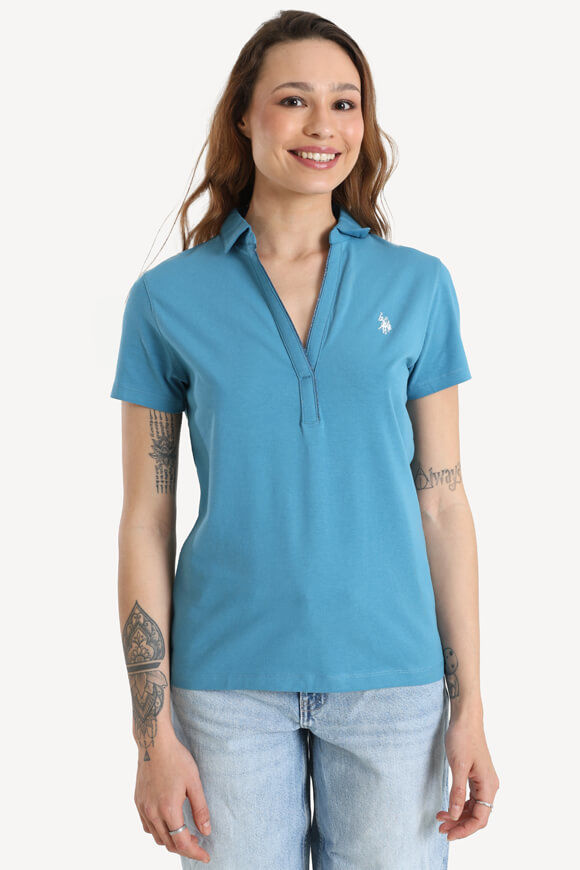 U.S. Polo Assn. Poloshirt | Blue | Damen  | XS von U.S. Polo Assn.