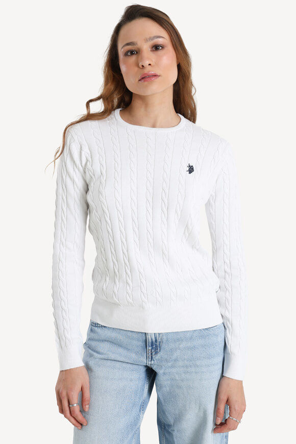 U.S. Polo Assn. Strickpullover | White | Damen | XS U.S. Polo Assn. Strickpullover | White | Damen | XS von U.S. Polo Assn.
