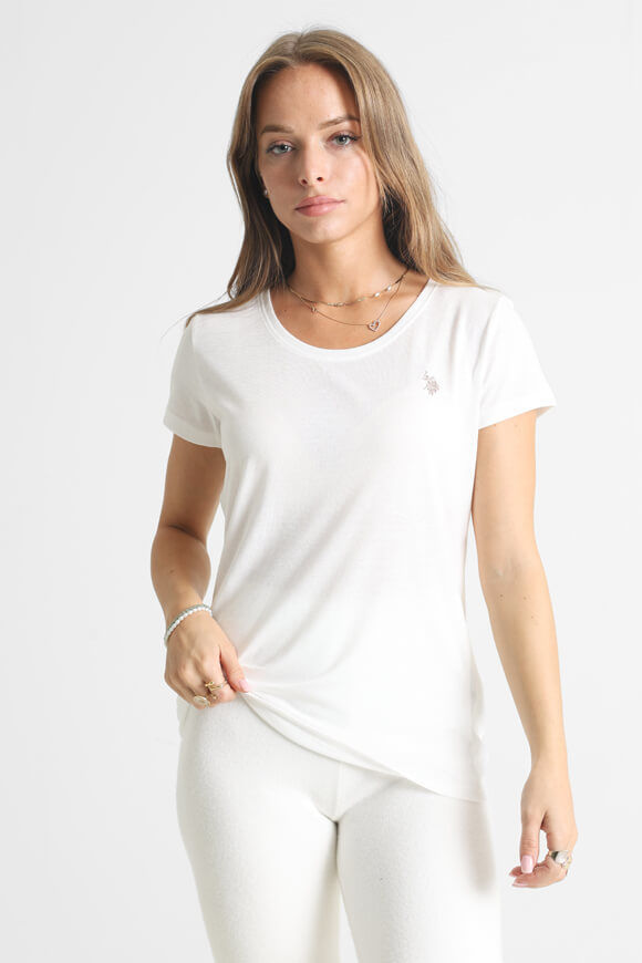 U.S. Polo Assn. T-Shirt | Offwhite | Damen | M U.S. Polo Assn. T-Shirt | Offwhite | Damen | M von U.S. Polo Assn.